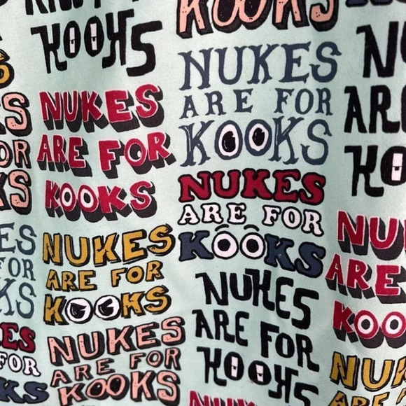 VOLCOM Hybrid Mens Green Graphic Print Board Shorts Cinch Fly Pocket Size 34 - Picture 6 of 11